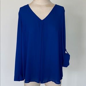 Gorgeous Royal Blue Blouse